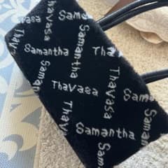 Samantha Thavasa ファー ハンドバッグのサムネイル