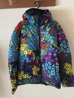 Bohemians ボヘミアンズ ダウンジャケット 花柄 リバーシブル 美品のサムネイル