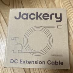 未使用　Jackery DC Extension Cable JA-CA05A②のサムネイル