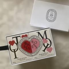 Diptyque バレンタイン限定 キャンドルセット ローズ、ベ、190gx2