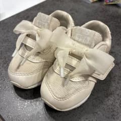 New Balance 996 ベビーシューズ アイボリー　12.0 リボン