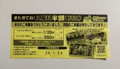 南知多ピーチランド　入園割引券のサムネイル