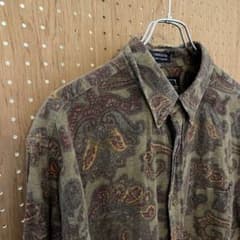 ラルフローレン ペイズリー柄 長袖シャツのサムネイル