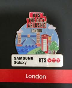 Samsung Galaxy‪‪✕‬BTS LONDON ピンバッジのサムネイル