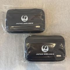 【新品未使用】JAL　アメニティ　ゼロハリバートン　セミハードケース　2個セットのサムネイル