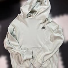 adidas プルオーバーパーカー ライトグリーンのサムネイル