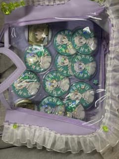 HUNTER×HUNTER 缶バッジ 痛バッグ セット シャルナークのサムネイル