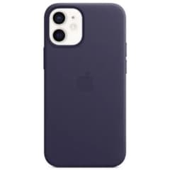 iPhone 12 mini 순정 가죽 케이스 딥 바이올렛