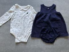 gap ベビー　ロンパース　ワンピースのサムネイル