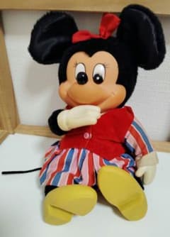 昭和レトロ　ヴィンテージ　YOUNG EPOCH ミニーおしゃぶりぬいぐるみ 昭和レトロ ヴィンテージ YOUNG EPOCH ミニーおしゃぶりぬいぐるみ