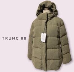 TRUNC88  カーキダウンジャケット　サイズSのサムネイル