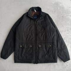 Golden Bear ジップアップ ジャケット 中綿 ブラック L 00sのサムネイル