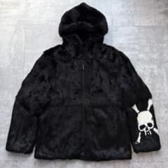 極美品】Roen ロエン ラビットファーパーカー スカル - メルカリ
