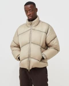 REPRESENT Washed Puffer Jacket ダウンジャケット
