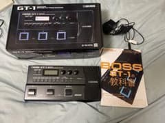 BOSS GT-1 エフェクター　電源アダプター　教科書セットのサムネイル