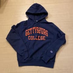 champion REVERSE WEAVE パーカー ネイビー Sサイズのサムネイル