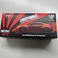 LB☆WORKS Nissan GT-R Candy Red ミニカー - メルカリ