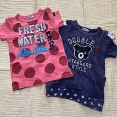 gin-_-gin様専用 DOUBLE.B Tシャツ 2枚セットのサムネイル