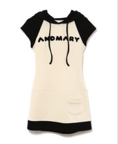 andmary Mary logo mini dress ブラック - メルカリ