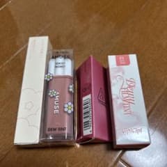 リップ 4本セット AMUSE 3CE CipiCipi
