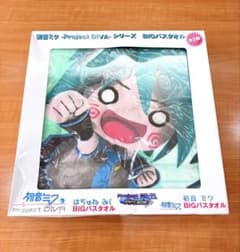 未使用 初音ミク BIGバスタオル Project DIVA 箱無し発送 - メルカリ