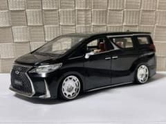レクサス LM 1/24スケール アルファード　ミニカー　改 ホイール変更可のサムネイル