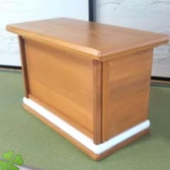 木製ハンドメイド/講談・落語テーブル/ボックス型テーブル/飾りテーブル/机 木製ハンドメイド/講談・落語テーブル/ボックス型テーブル/飾り