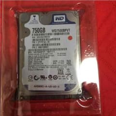パソコン用のハードデイスク750GBのサムネイル