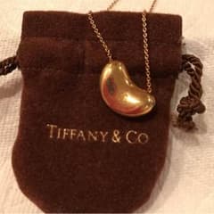 TIFFANY ビーンズネックレス ゴールドのサムネイル