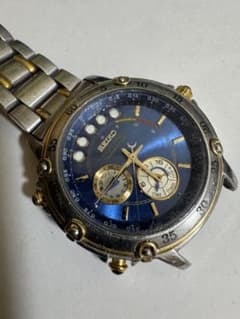 SEIKO ヨットタイマー　6M37-6000 クォーツ　時計　ジャンク SEIKO ヨットタイマー 6M37-6000 クォーツ 時計 ジャンク - メルカリ