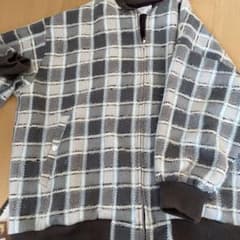 0658 Zoe checked tweed blousonのサムネイル