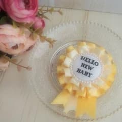 HELLO NEW BABYロゼット♡イエローのサムネイル