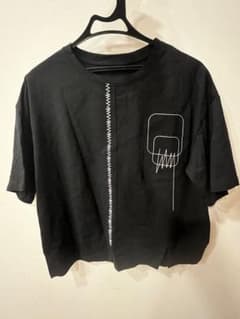 古着　刺繍デザイン 半袖カットソーのサムネイル