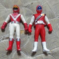 スーパー戦隊シリーズソフビスペードエース&レッドファルコンのサムネイル