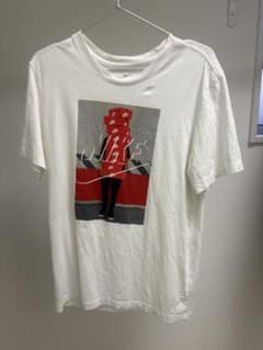 【NIKE】フォトプリント Tシャツ ホワイト Lサイズのサムネイル