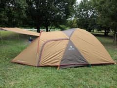 Snow Peak Amenity Dome M SDE-001RH　Gradius' Option Set of 4 items including the product