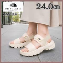 【新品】THE NORTH FACE HEXA LUX SANDAL 24㌢　白 新品】24㎝THE NORTH FACE HEXA LUX SANDAL 白 - メルカリ
