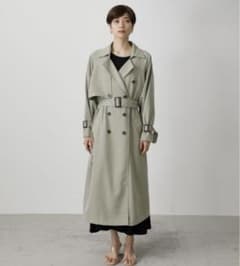 SINGLE FLAP TRENCH COAT/シングルフラップトレンチコートのサムネイル