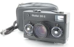 ★Rollei 35s ブラック 露出計NG ストラップ・ケース付き★ ☆Rollei 35s ブラック 露出計NG ストラップ・ケース付き☆ - メルカリ