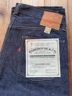 ウエアハウス LOT100XX 15周年記念モデル W32 WAREHOUSE ウエアハウス 15周年記念 1001XX ジーンズ W32 - デニム