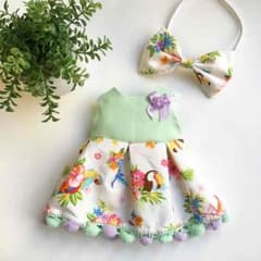 メルちゃんお洋服♡トロピカルホワイト♡のサムネイル