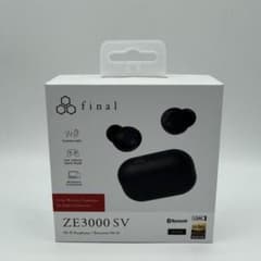 【セール】【未開封】final ZE3000 SV ワイヤレスイヤホン ブラックのサムネイル