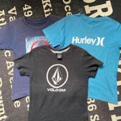 VOLCOM他4TのTシャツ3枚セット売りのサムネイル