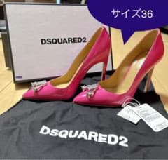 DSQUARED2 エナメル　ハイヒール　新品のサムネイル