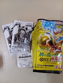 ONE PIECEカードゲーム 神の島の冒険 OP-15 1box テープカット - メルカリ