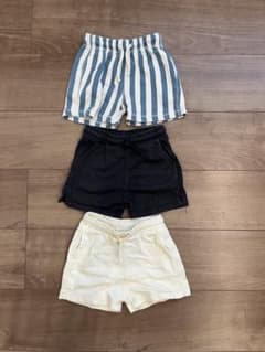 ZARA キッズ ショートパンツ 3枚セットのサムネイル