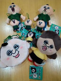 パンパンくんの日常　マスコット　がま口　ぶるぶるぬいぐるみ　８個セット