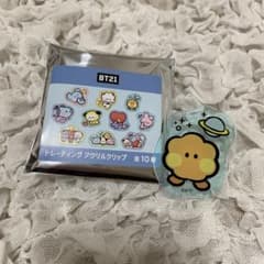 BT21 아크릴 클립 SHOOKY