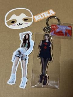 BABYMONSTER RUKA アクリルキーホルダー ステッカーセットのサムネイル