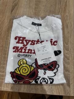 verdy hysteric mini Tシャツ 大人用　L 缶バッジ付 verdy hysteric mini Tシャツ 大人用 L 缶バッジ付 Hysteric